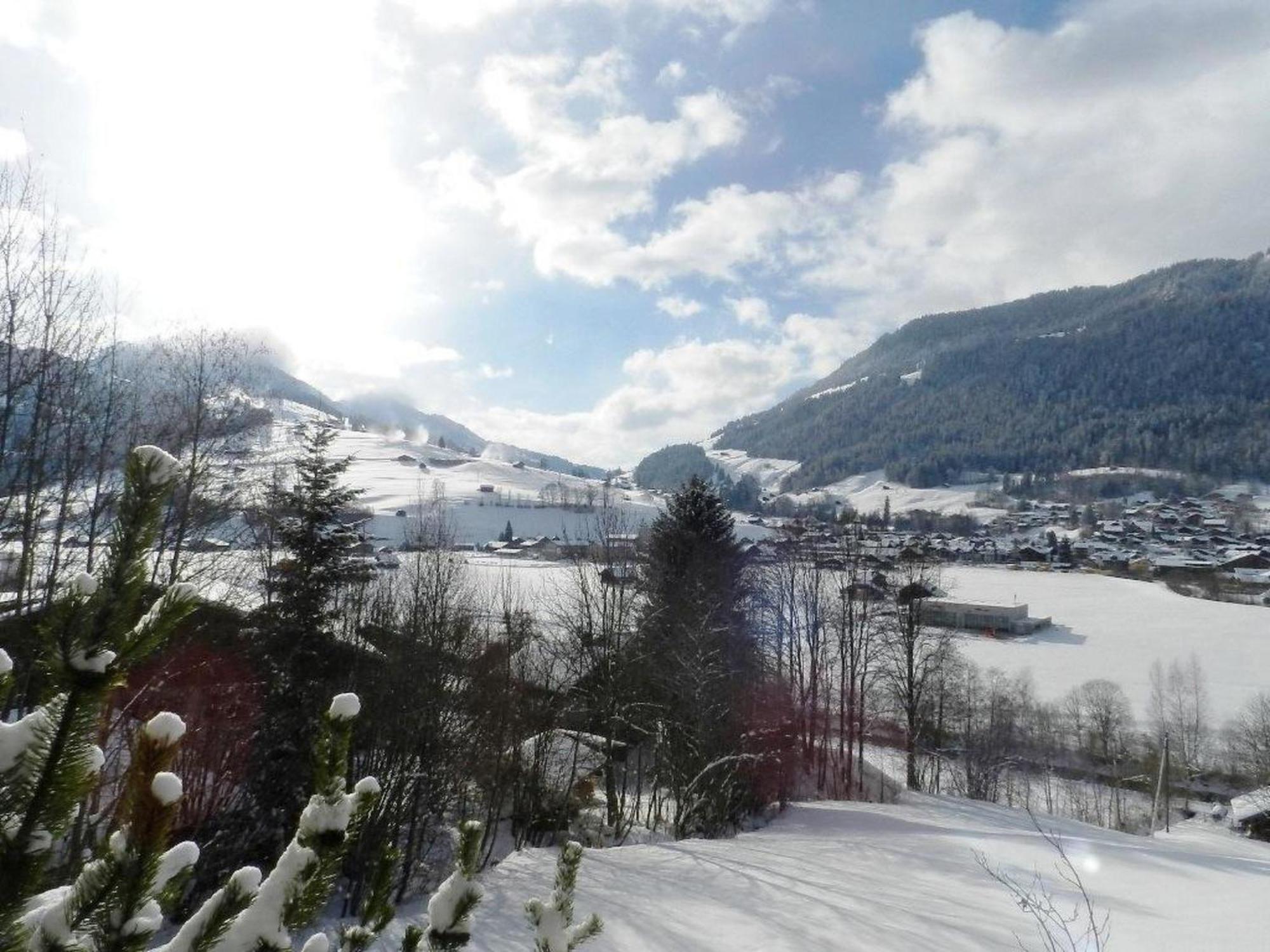 Apartment Schön-Egg Zweisimmen Exterior foto