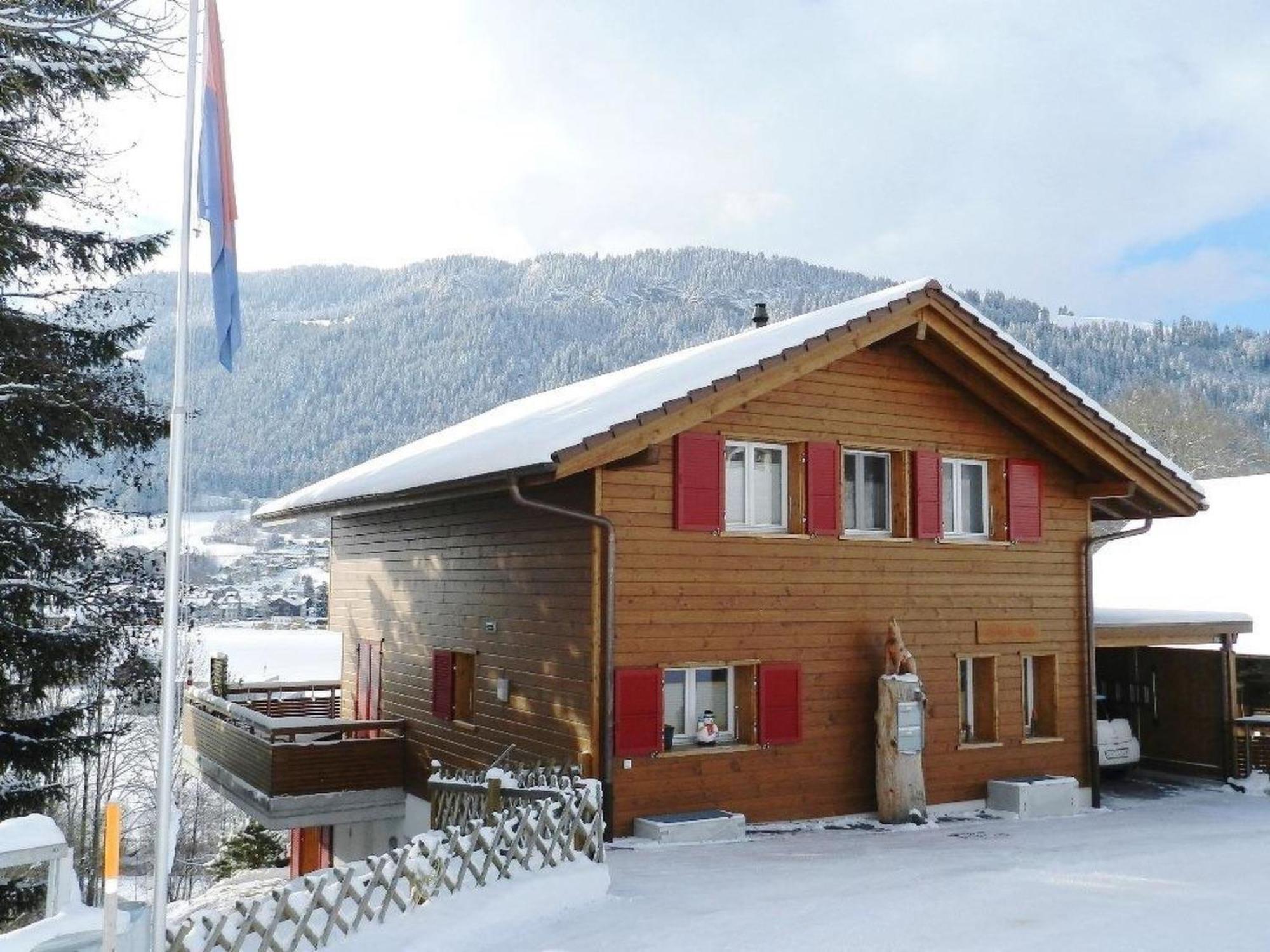 Apartment Schön-Egg Zweisimmen Exterior foto
