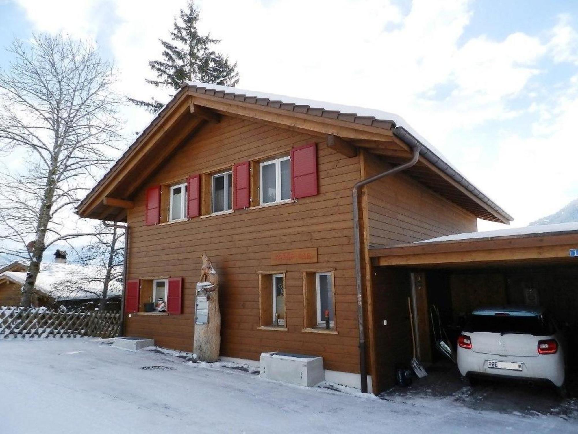 Apartment Schön-Egg Zweisimmen Exterior foto